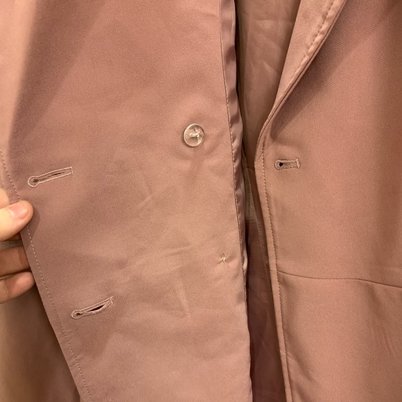 Torrid Walnut Double Breasted Fit & Flare Coat - Picture 3 of 5